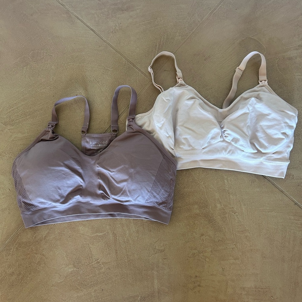 2 Kindred Bravely Handsfree Pumping Bras - XL Busty